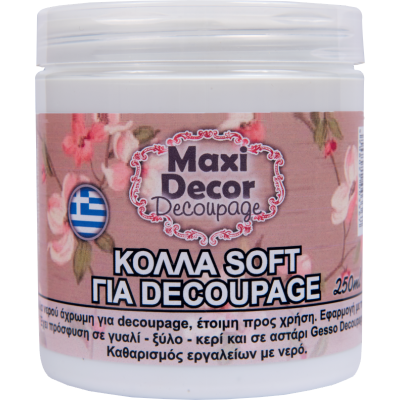 Κόλλα Soft για Decoupage Maxi Decor 250ml_CS22003367